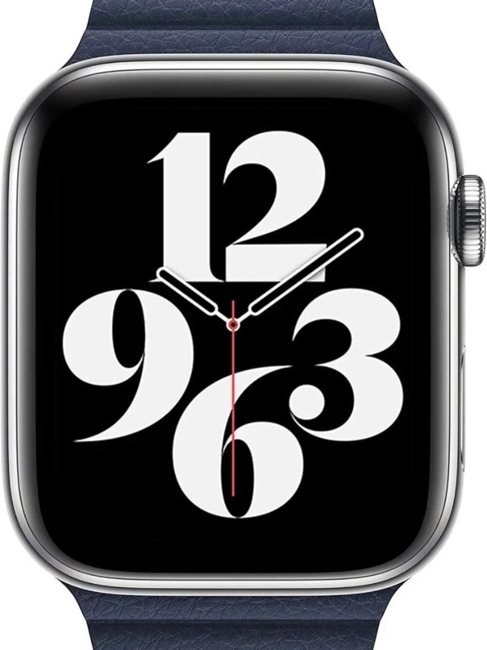 Kate Spade New York Navy Leather Apple Watch Band 16mm 38 40 41mm New
